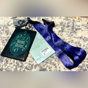 Haunted Mansion Lanyard and ID Holder